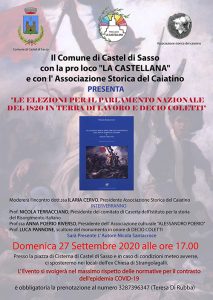 LE ELEZIONI PER IL PARLAMENTO NAZIONALE DEL 1820 IN TERRA DI LAVORO E DECIO COLETTI elezioni decio coletti