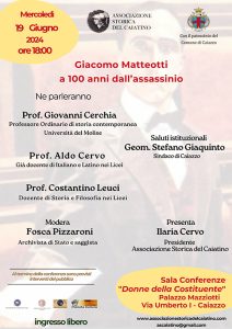 Giacomo Matteotti a 100 anni dall'assassinio giacomo matteotti a 100 anni dallassasinio