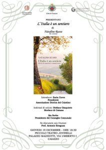 Presentazione libro - L'Italia è un sentiero L'Italia è un sentiero