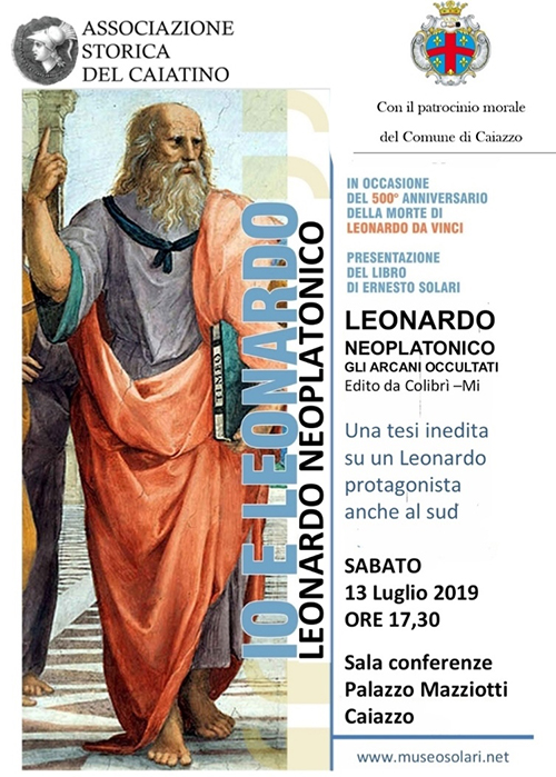 IO E LEONARDO - LEONARDO NEOPLATONICO locandina leonardo 2